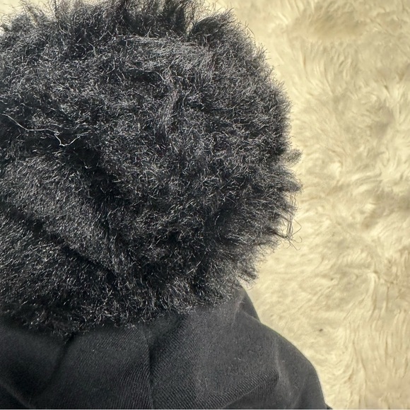 Vamos Hat With Pom-Pom Black Size 0-6 Months - Picture 14 of 16